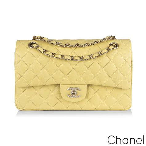 chanel yellow bag 2017|chanel medium flap bag.